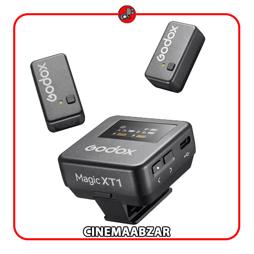 میکروفون بی سیم دوکاربره گودکس Godox Magic XT1 2-Person Wireless Microphone (اقساطی)