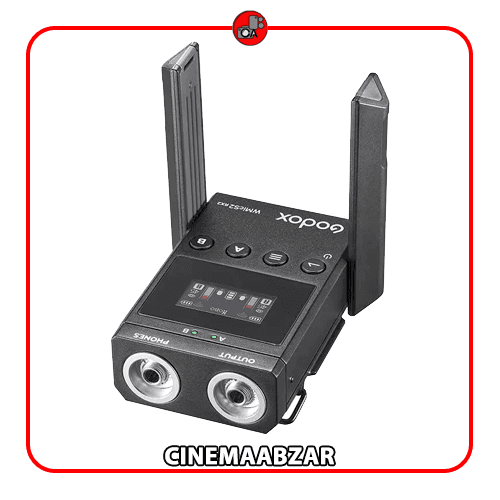 میکروفون بی سیم دوکاربره گودکس Godox WMicS2 UHF 2-Person Wireless Microphone (اقساطی) — تصویر ۴