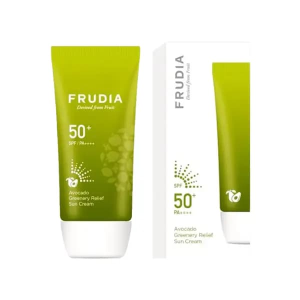 ضد آفتاب تسکین دهنده فرودیا Frudia حاوی عصاره آووکادو وزن 50 گرم — تصویر ۳