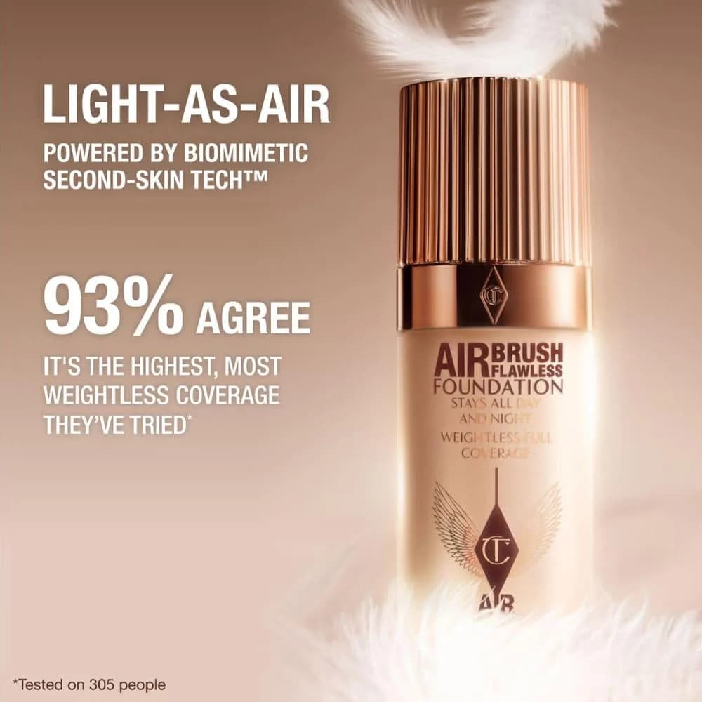 کرم پودر شیشه ای مات شارلوت تیلبری Charlotte Tilbury رنگ Neutral 5 حجم 30 میل — تصویر ۱۲