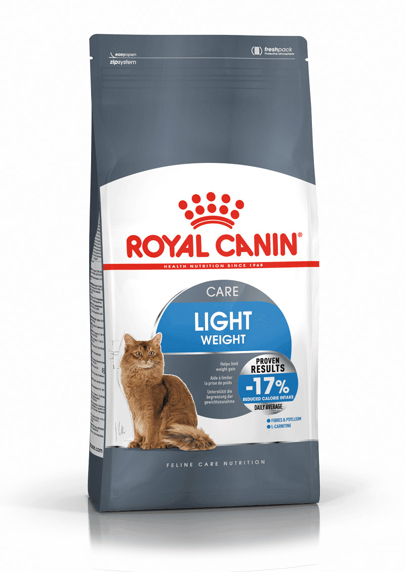 غذای خشک گربه رویال کنین مدل Light Weight وزن 1.5 کیلوگرم