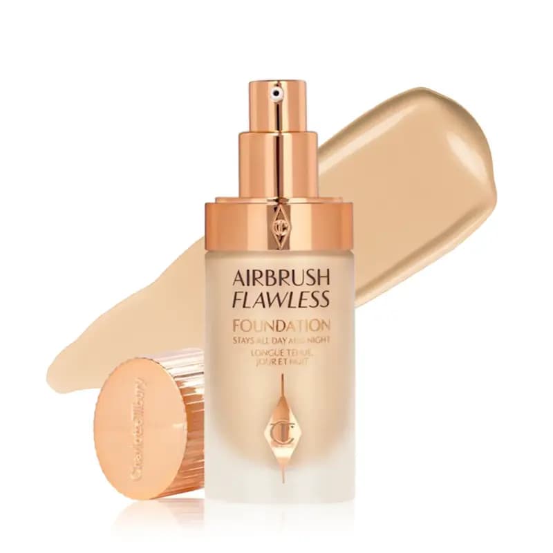 کرم پودر شیشه ای مات شارلوت تیلبری Charlotte Tilbury رنگ WARM 4 حجم 30 میل