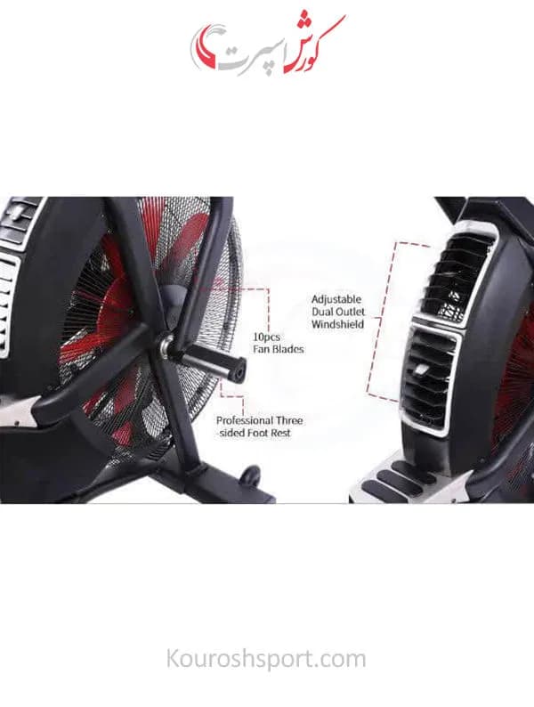 دوچرخه ایربایک Gymmax K900 — تصویر ۷