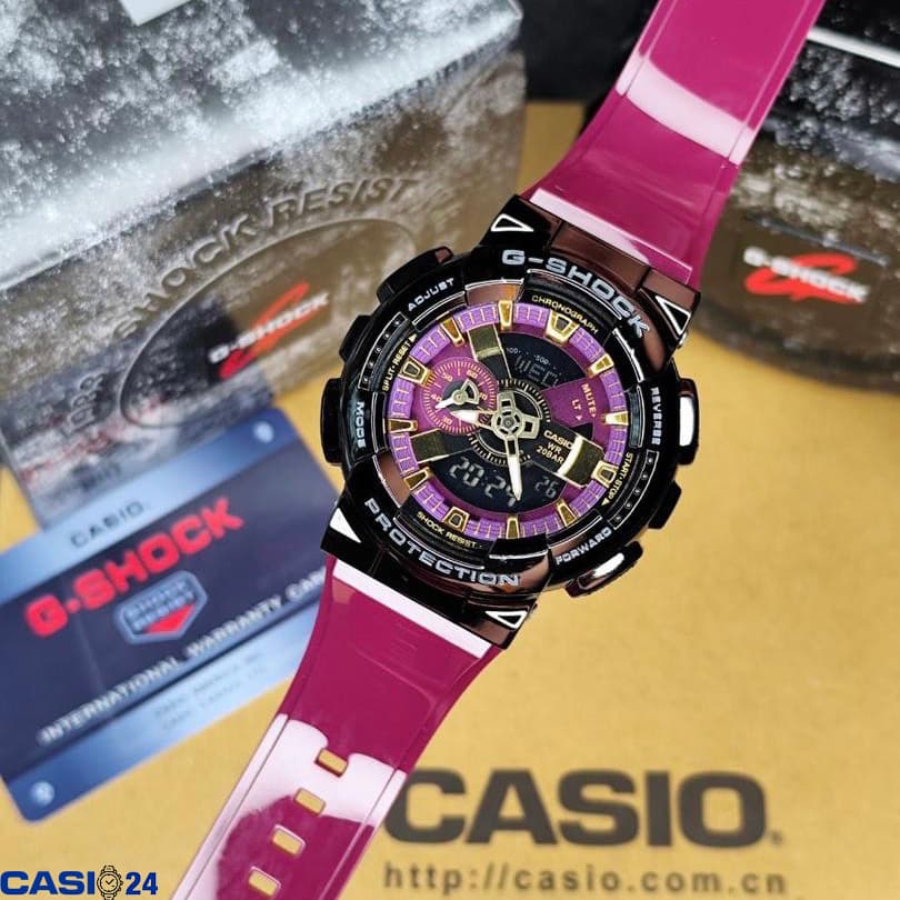 ساعت مچی کاسیو جی شاک مدل Casio G-SHOCK GM-110CL-6ADR‎ — تصویر ۱۱