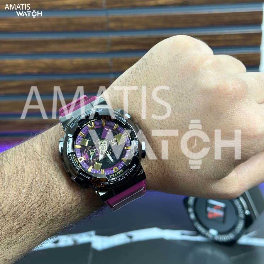 ساعت مچی کاسیو جی شاک مدل Casio G-SHOCK GM-110CL-6ADR — تصویر ۴