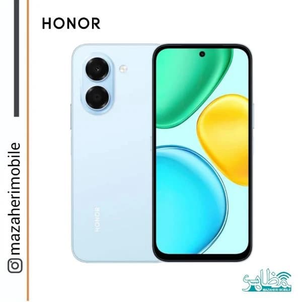 گوشی موبایل آنر مدل Honor X7e 4G دوسیمکارت رم 6 حافظه 256 گیگابایت+بهمراه شارژر 45 واتی — تصویر ۲