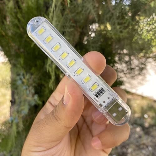 چراغ LED انگشتی USB با 16 نور پرقدرت — تصویر ۱۰
