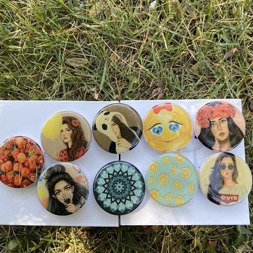 هولدر و پایه نگهدارنده طرح دار دایره ای — تصویر ۹