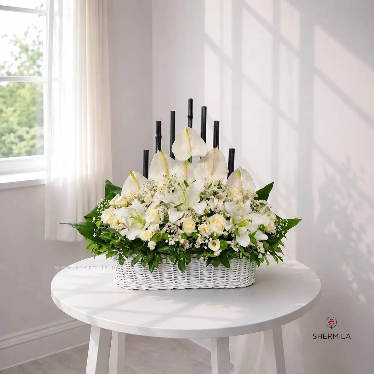 سبد گل افشید — تصویر ۵