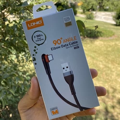 کابل فست شارژ LDNIOمدل LS561 تایپC و ایفون — تصویر ۱۲