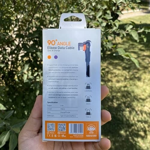 کابل فست شارژ LDNIOمدل LS561 تایپC و ایفون — تصویر ۷