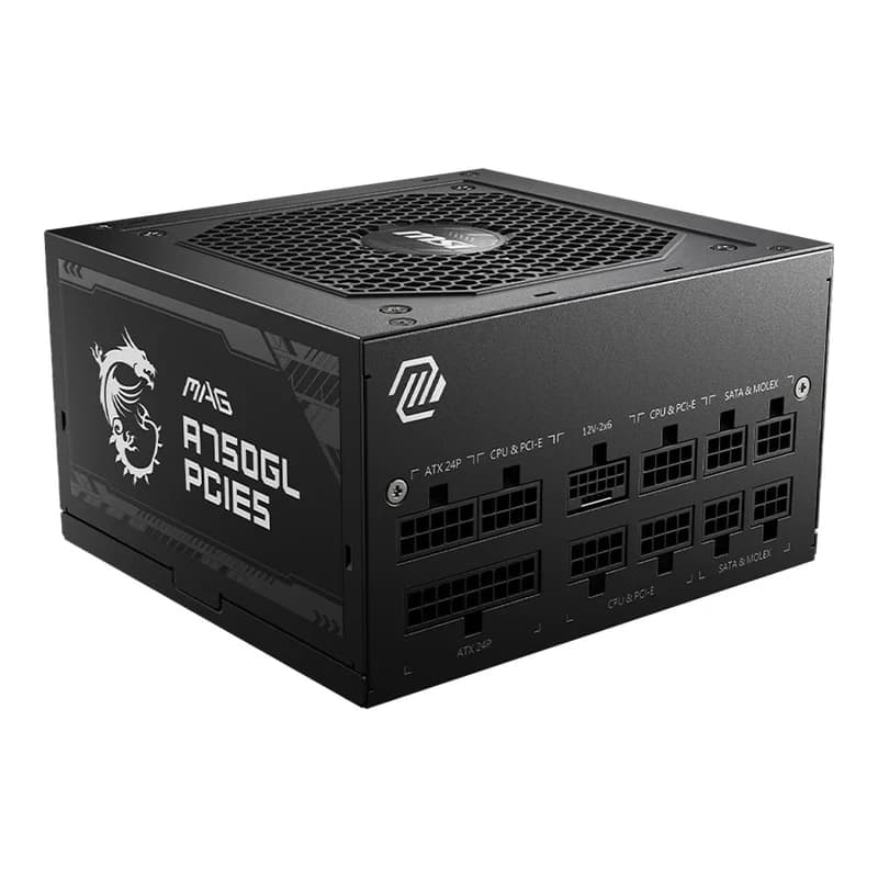 منبع تغذیه ام اس آی مدل MAG A750GL — تصویر ۲