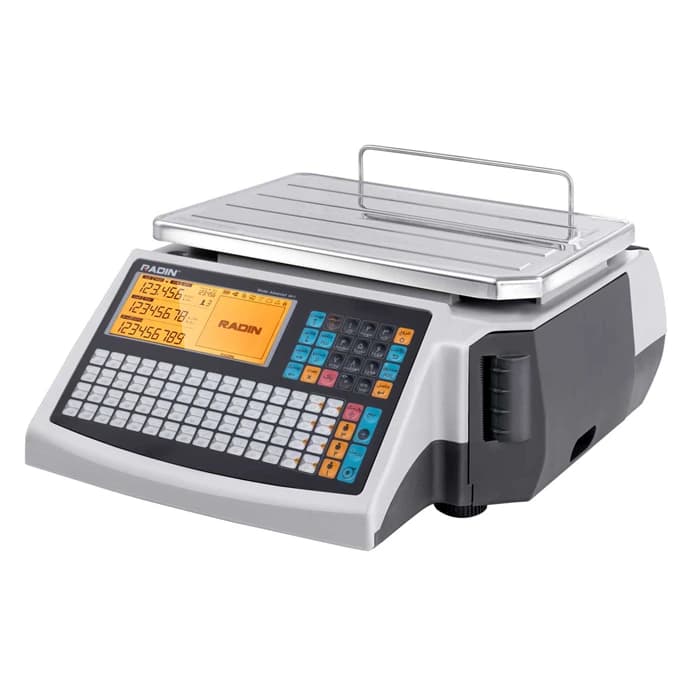 ترازو لیبل پرینتر بدون ستون رادین Advanced MKII-B با قابلیت وای فای — تصویر ۶