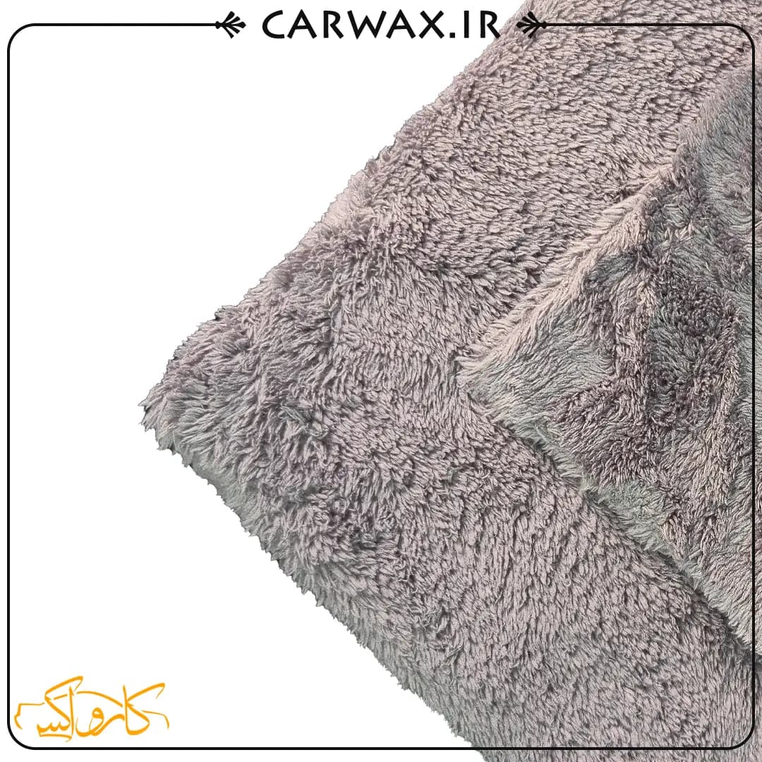 دستمال میکروفایبر 40*40 دیتیلینگ خودرو ویداس WithUs Ultra Buffing Towel 600gsm — تصویر ۴