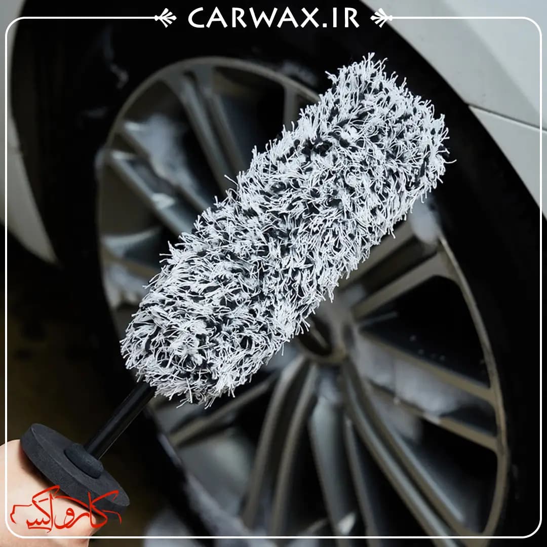 برس و فرچه تمیز کننده منعطف میکروفایبر رینگ ویداس WithUs Flexible Wheel Brush — تصویر ۲