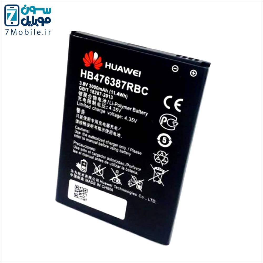 باتری اصلی هواوی Huawei Honor 3X/G750 با 6 ماه گارانتی — تصویر ۵