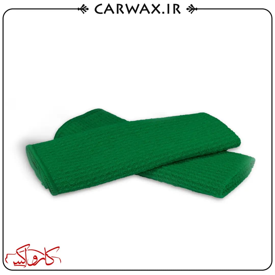 پک دو عددی دستمال میکروفایبر 38*38 شیشه و داخل خودرو سوناکس SONAX Microfibre Cloth Glass + Interior 2pieces — تصویر ۲