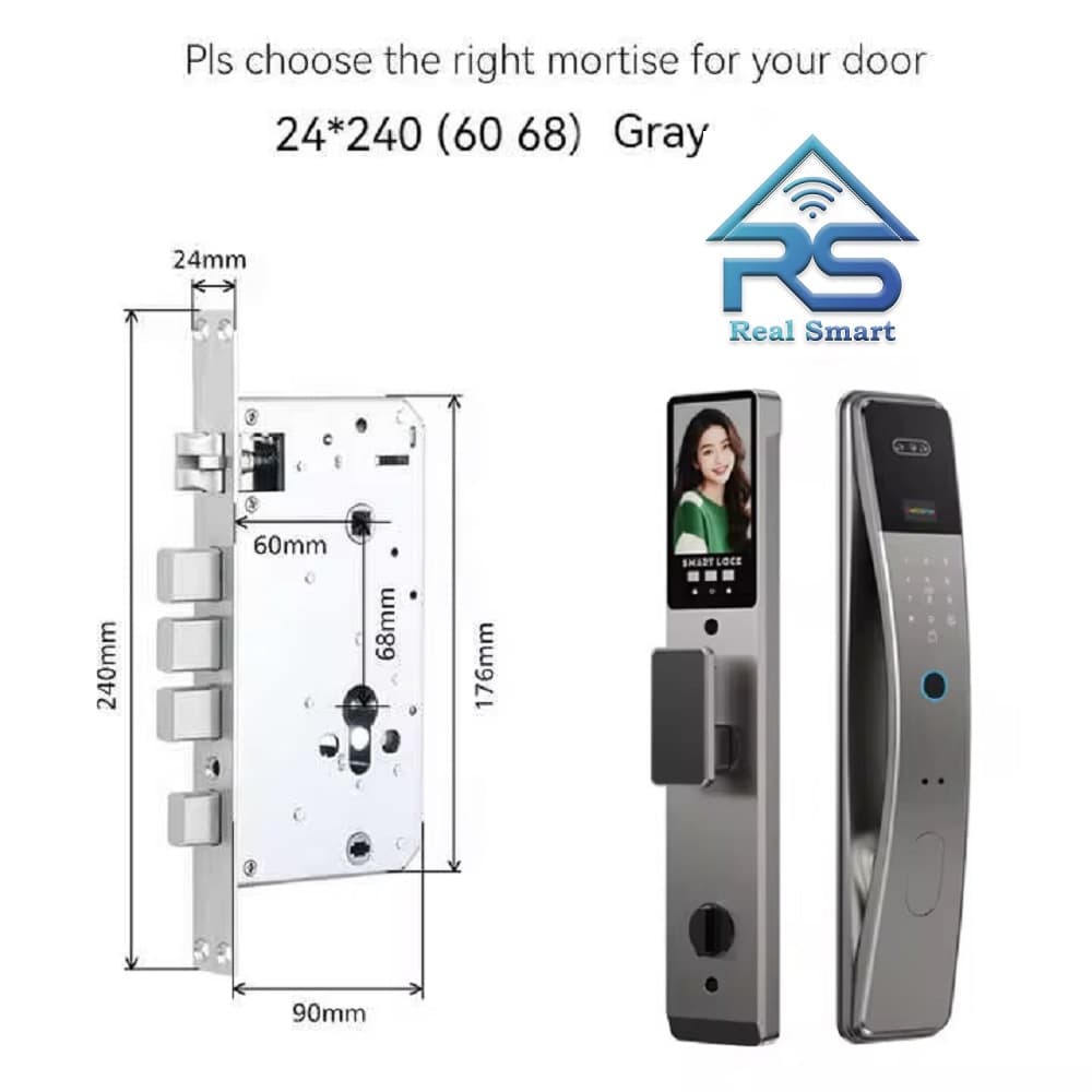 دستگیره درب هوشمند E600 HomeLock — تصویر ۷