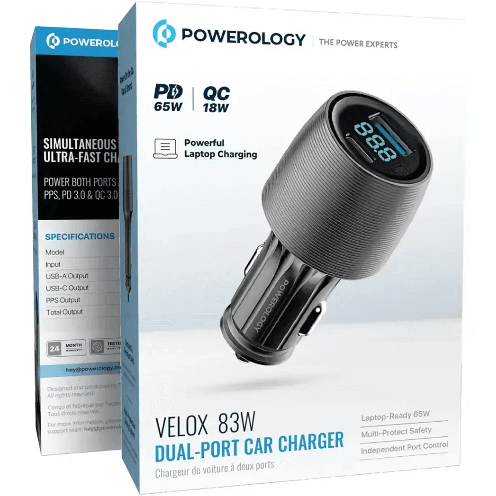 شارژر فندکی 83 وات پاورولوژی مدل PCCSR020BK — تصویر ۶