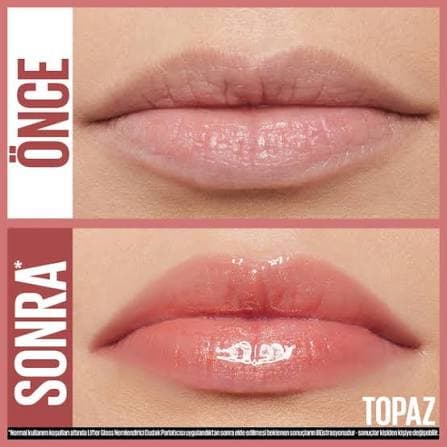 لیپ گلاس میبلین Maybelline مدل Lifter Gloss شماره 006 TOPAZ — تصویر ۳