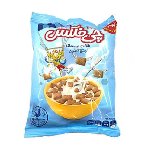 چی فلکس غلات صبحانه بالشتی کاکائویی چی توز 90 گرم