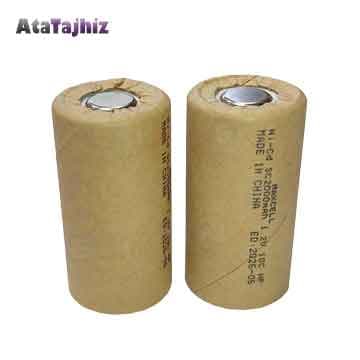 باتری نیکل کادمیوم شارژی SC 2000 mAh برند maxcell — تصویر ۲