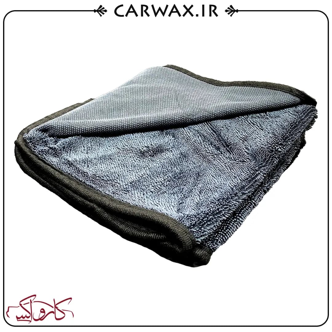 حوله خشک کن 80*50 میکروفایبر هاتسون بدنه خودرو Hotson Drying Towel 600gsm — تصویر ۲