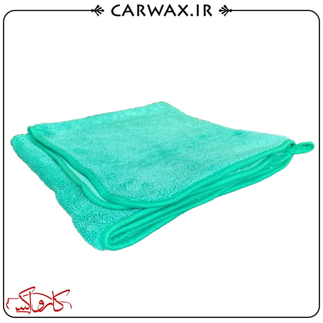 حوله خشک کن 90*60 میکروفایبر 800gsm هاتسون بدنه خودرو Hotson Drying Towel 800gsm — تصویر ۶