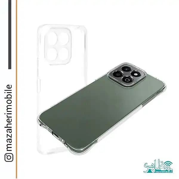 کاور(قاب) شیشه ایی با محافظ دوربین اصلی آنر مدل case Honor X7C
