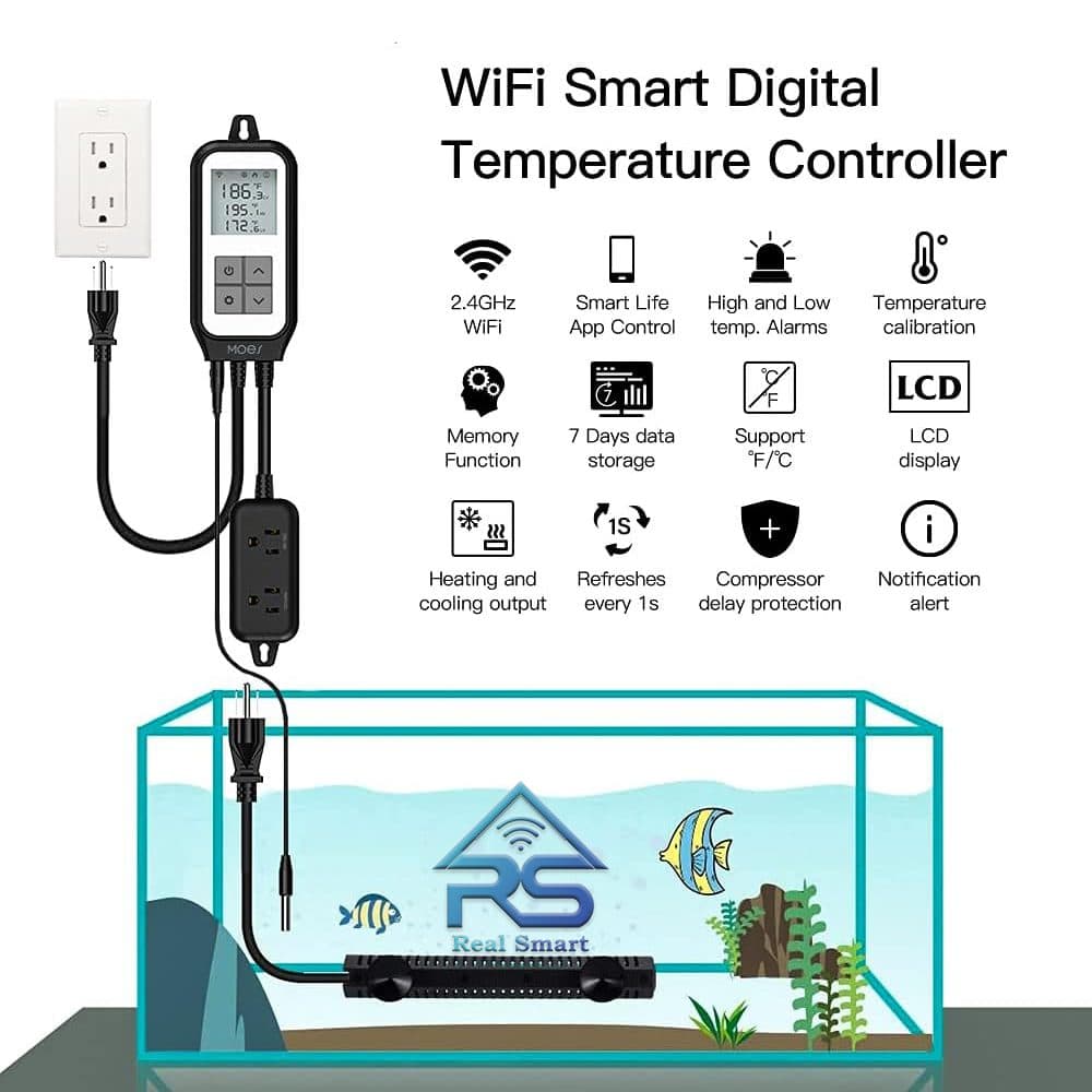 کنترلر هوشمند دما تویا Wi-Fi — تصویر ۷