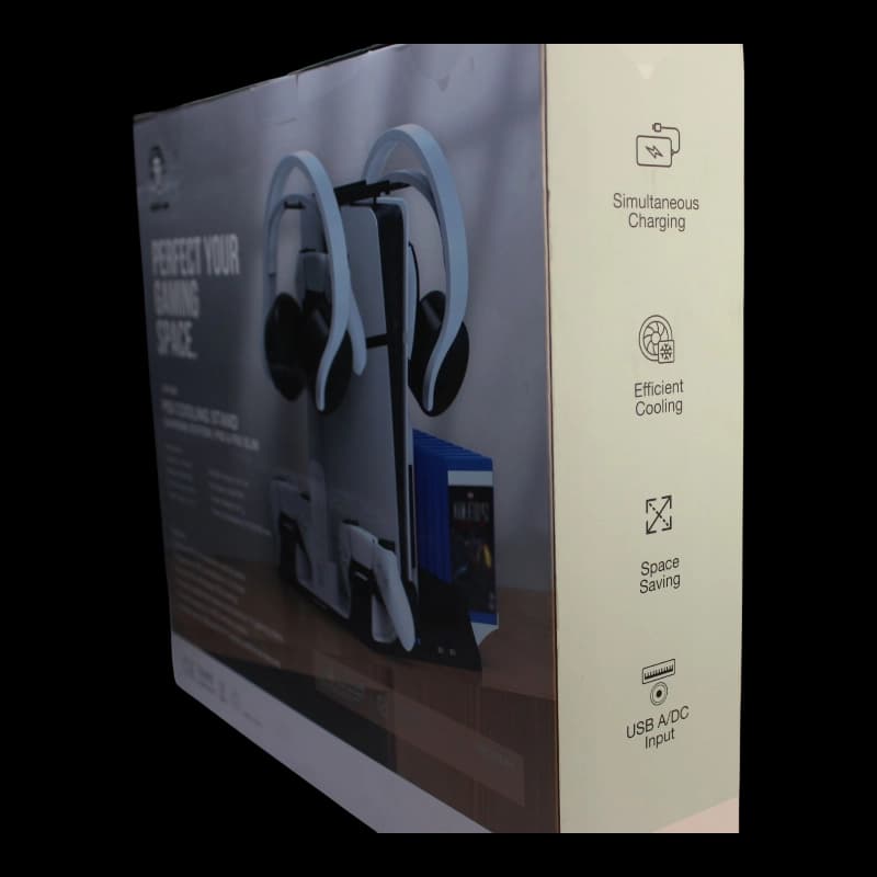 پایه و خنک کننده و شارژ PS5 گرین لاین — تصویر ۷