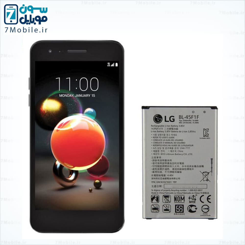 باتری اصلی ال جی LG Aristo (M210) – BL-45F1F با 6 ماه گارانتی — تصویر ۷