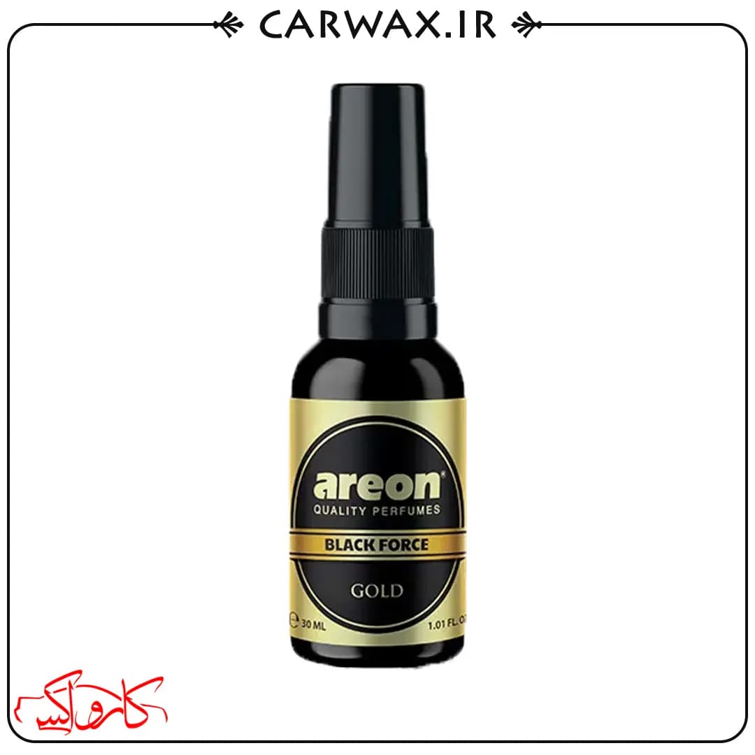 خوشبو کننده خودرو اسپری گلد آرئون بلک فورس Areon Gold Black Force