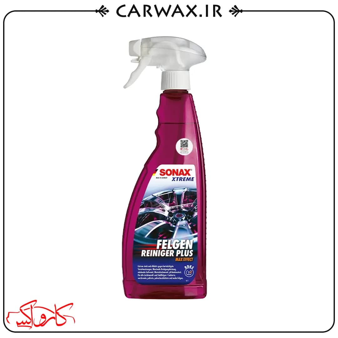 رينگ شوی فول افکت اکستریم 500 میلی لیتر سوناکس SONAX Xtreme Full Effect Wheel Cleaner 500ml — تصویر ۲