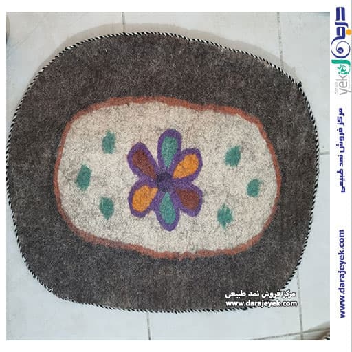 نشیمن نمدی پشمی بیضی