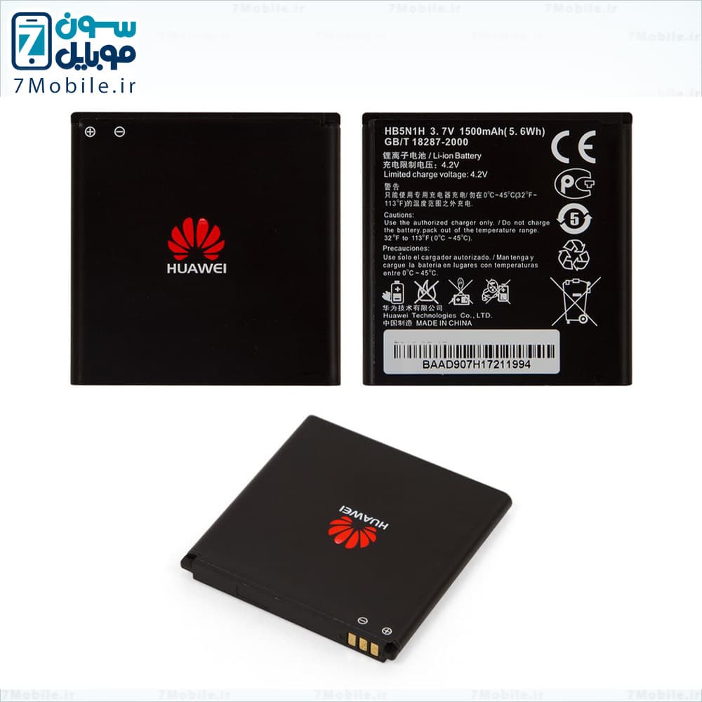 باتری اصلی هواوی HUAWEI ASCEND G312 با 6 ماه گارانتی — تصویر ۸