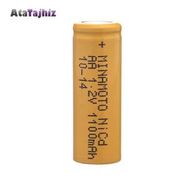 باتری نیکل کادمیوم AA1100mAh 1.2V