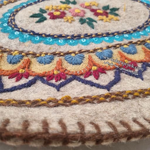 نمد پادری پشم گوسفندی — تصویر ۲