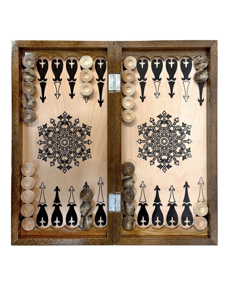تخته نرد روسی طرح اسلیمی کد 10353