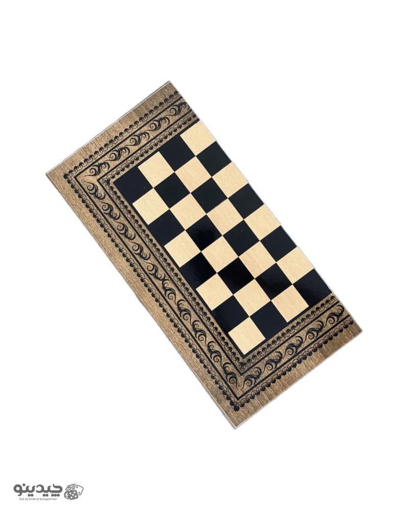 تخته نرد روسی طرح اسلیمی کد 10353 — تصویر ۳