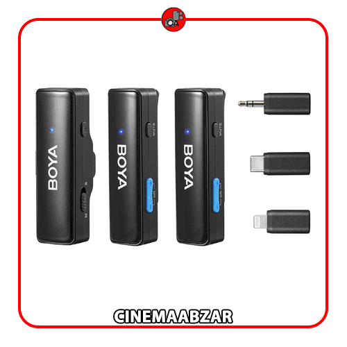 میکروفون یقه ای بی سیم بویا مدل BOYALINK A2 (اقساطی) — تصویر ۵
