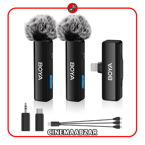 میکروفون یقه ای بی سیم بویا مدل BOYALINK A2 (اقساطی) — تصویر ۲