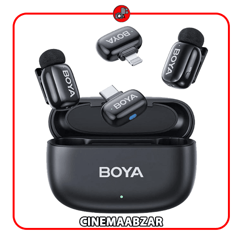 میکروفون بی سیم بویا BOYA Mini 12 Combo Wireless Microphone (اقساطی)