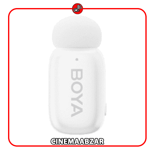 میکروفون یقه ای بی سیم بویا Boya Mini 13 Combo Wireless Microphone White (اقساطی) — تصویر ۳