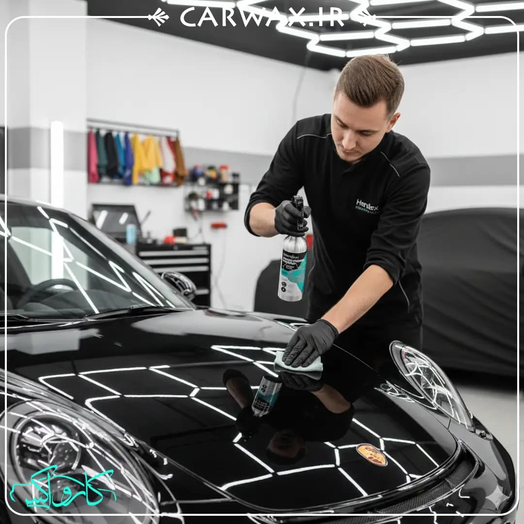 نانو سرامیک بدنه خودرو براق هندلکس Hendlex SLEEK N FLEEK Nano Ceramic Coating — تصویر ۲