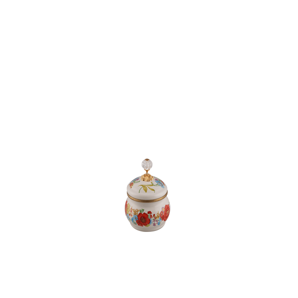 شکلات خوری لعابی درب دار بل فلاور باریکو