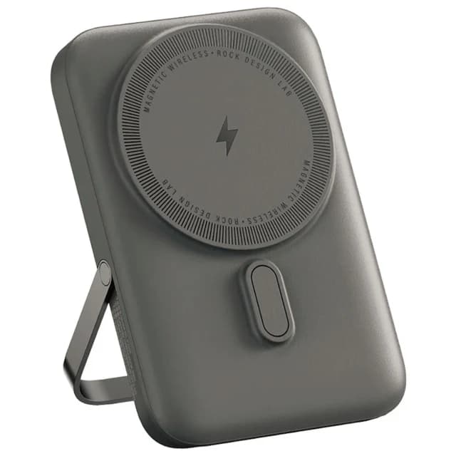 پاوربانک راک مدل Magsafe p20 ظرفیت ۱۰۰۰۰میلی آمپر ساعت