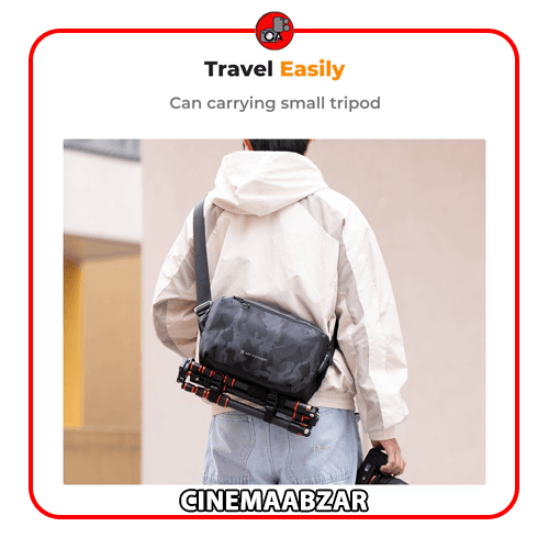 کیف دوربین K&F Concept Alpha Camera Sling Bag 10L (اقساطی) — تصویر ۳
