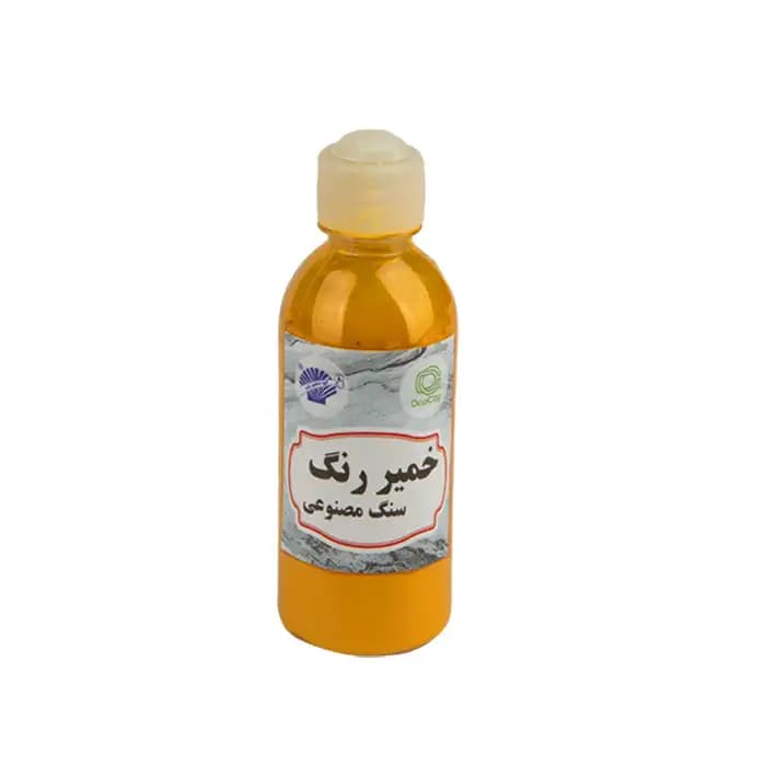 خمیر رنگ زرد پرتقالی سنگ مصنوعی | DCO 1550 — تصویر ۲