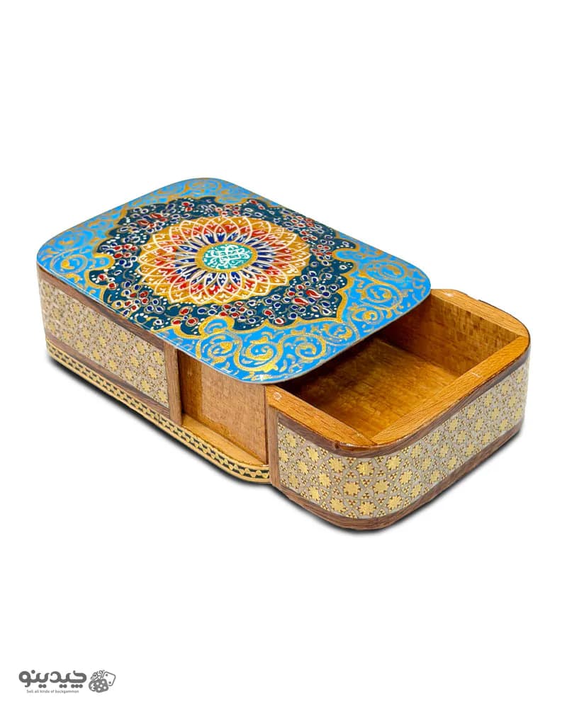 جا پاسوری خاتم کاری طرح سیمین کد 10348 — تصویر ۲